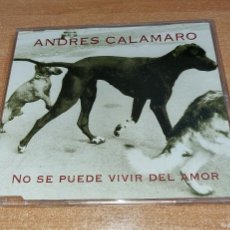 CDs de Música: ANDRES CALAMARO NO SE PUEDE VIVIR DEL AMOR CD SINGLE PROMO 1994 ESPAÑA LOS RODRIGUEZ 3 TEMAS. Lote 366720986