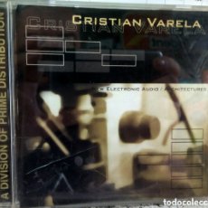 CDs de Música: CRISTIAN VARELA – NEW ELECTRONIC AUDIO / ARCHITECTURES. CD ELECTRÓNICA. AÑO 2000. Lote 366724476