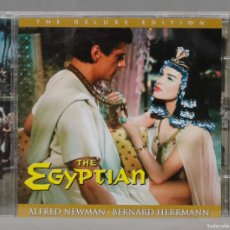 CDs de Música: 2 CD. ALFRED NEWMAN • BERNARD HERRMANN – THE EGYPTIAN. Lote 366730991