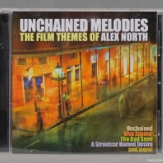 CDs de Música: CD. UNCHAINED MELODIES: THE FILM THEMES OF ALEX NORTH. Lote 366731591