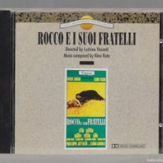 CDs de Música: CD. NINO ROTA – ROCCO E I SUOI FRATELLI (ORIGINAL SOUNDTRACK). Lote 366733011