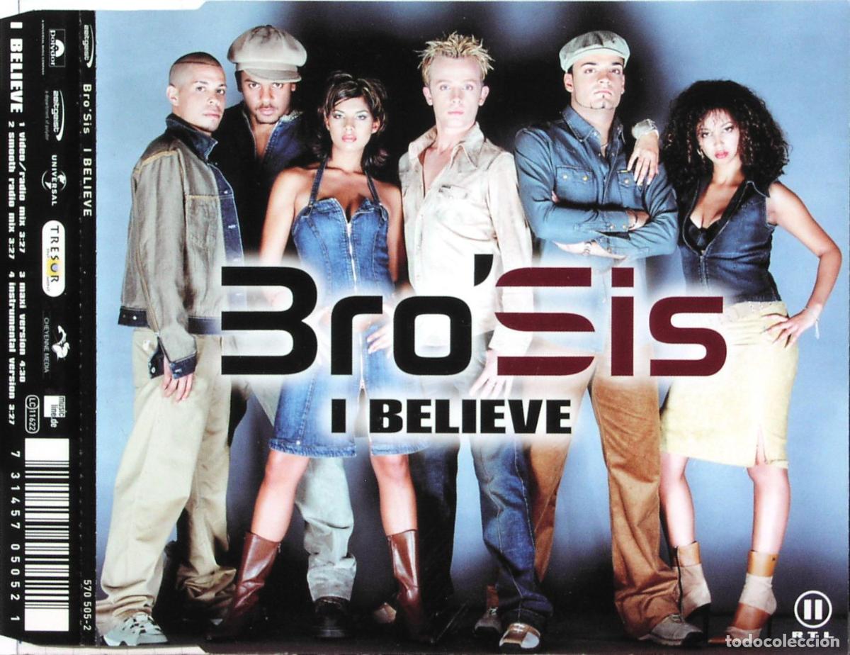 CDs de m&uacute;sica: I Believe (CD Single) - BroSis - Foto 1