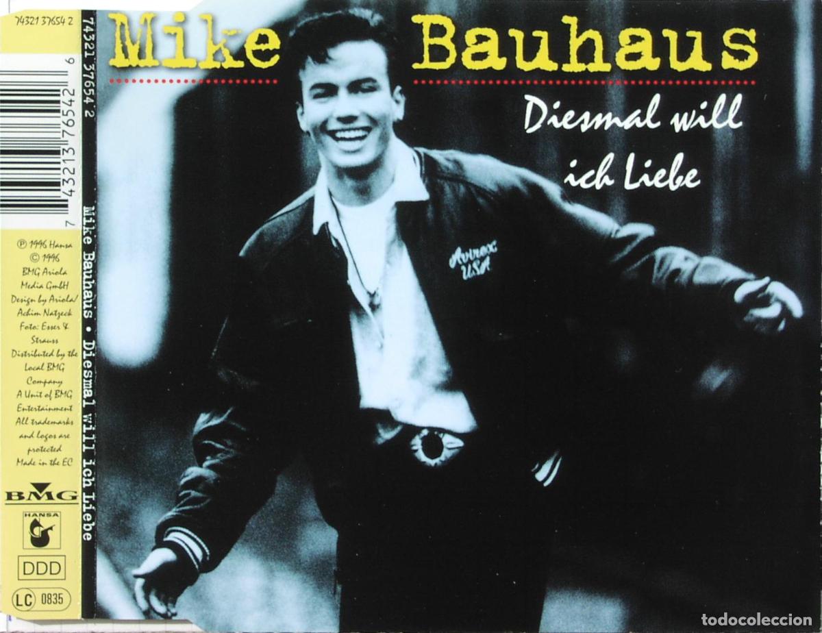 CDs de m&uacute;sica: Diesmal Will Ich Liebe (CD Single) - Bauhaus, Mike - Foto 1