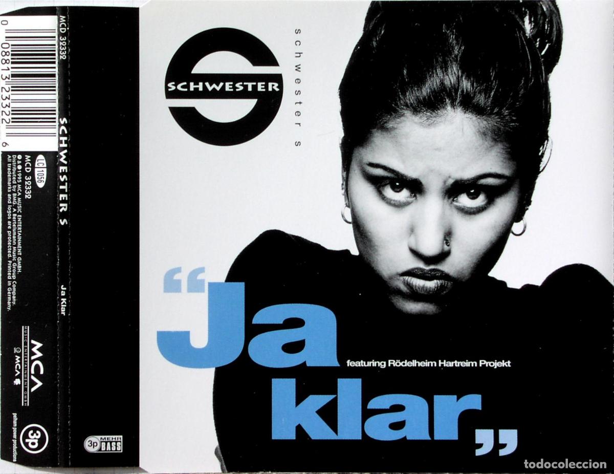 CDs de m&uacute;sica: Ja Klar (CD Single) - Schwester S - Foto 1