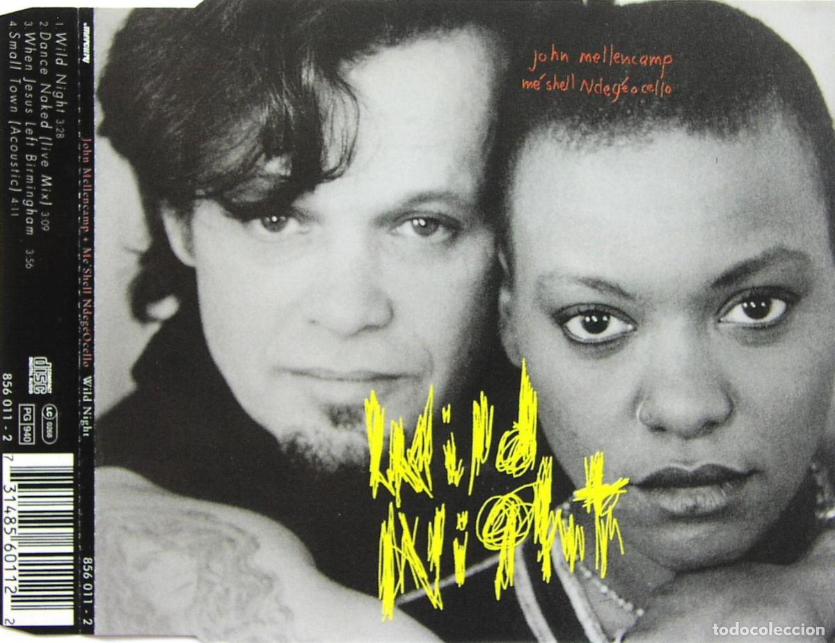 CDs de m&uacute;sica: Wild Night (CD Single) - Mellencamp, John & MeShell NdegeOcello - Foto 1