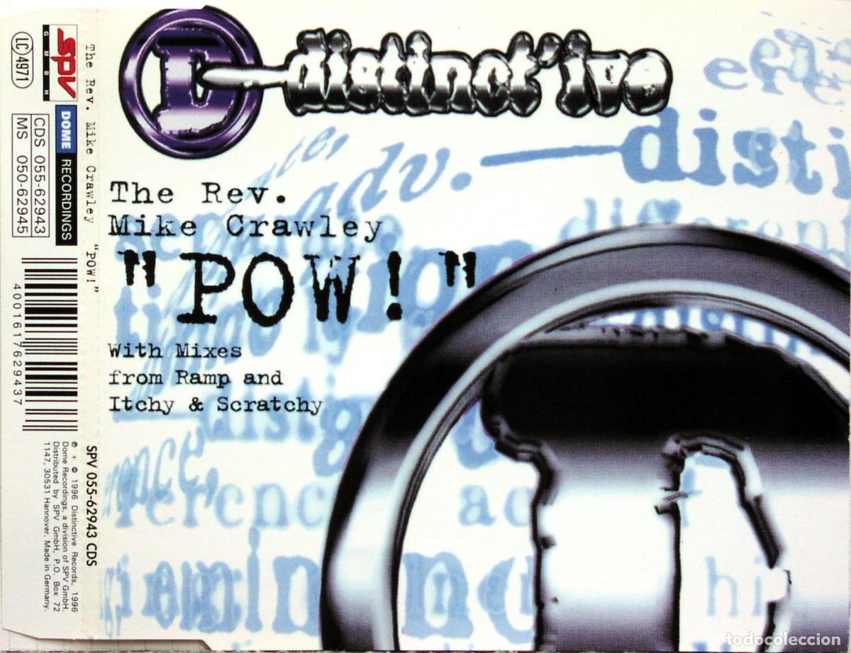 CDs de m&uacute;sica: Pow (CD Single) - Crawley, Rev. Mike - Foto 1