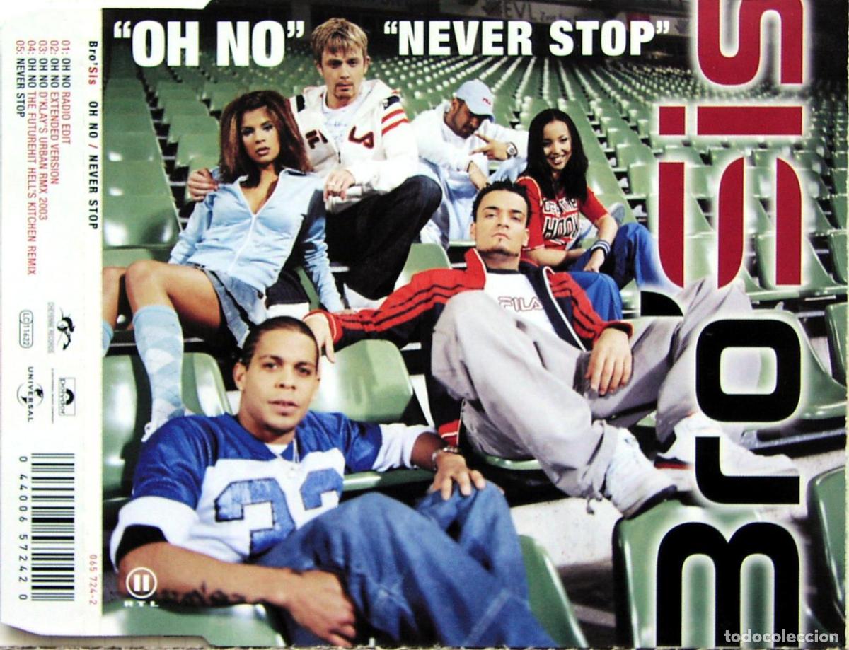 CDs de m&uacute;sica: Oh No (CD Single) - BroSis - Foto 1