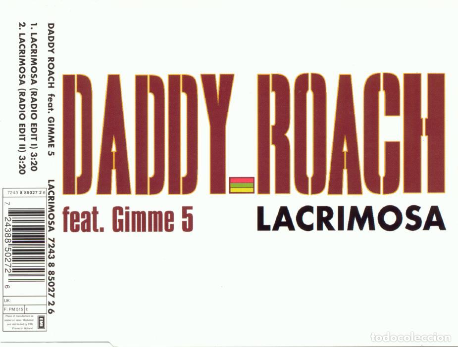 CDs de m&uacute;sica: Lacrimosa (CD Single) - Daddy Roach feat. Gimme 5 - Foto 1