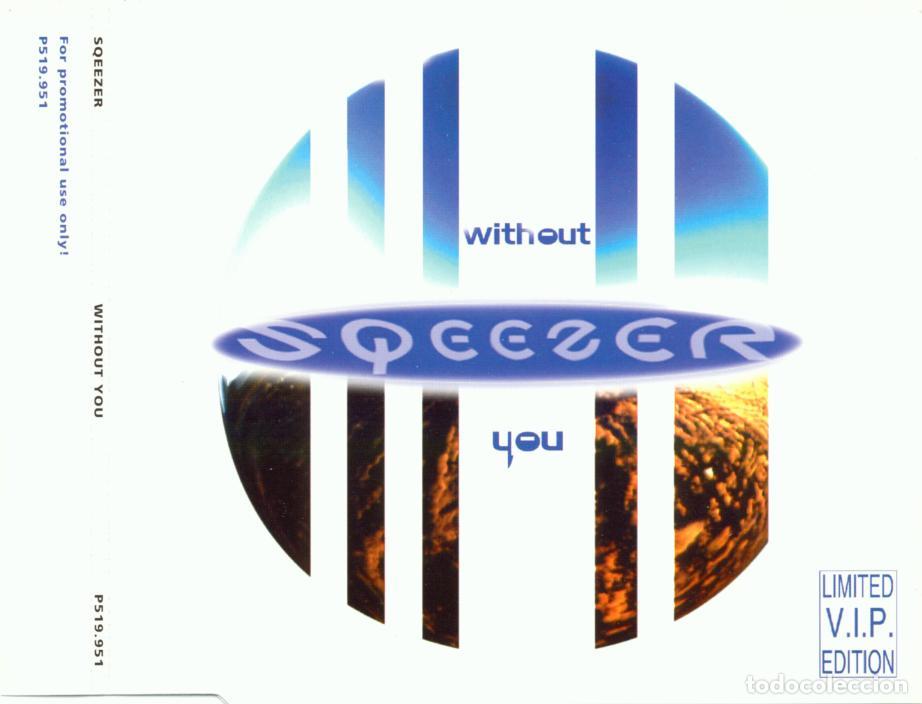 CDs de m&uacute;sica: Without You (CD Single) - Sqeezer - Foto 1
