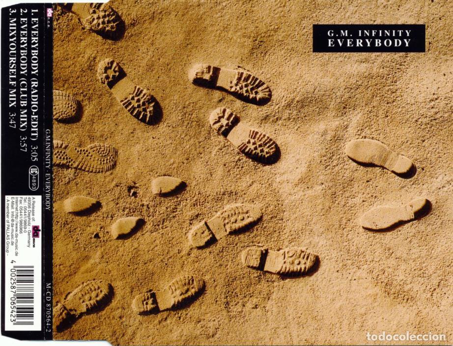CDs de m&uacute;sica: Everybody (CD Single) - GM Infinity - Foto 1