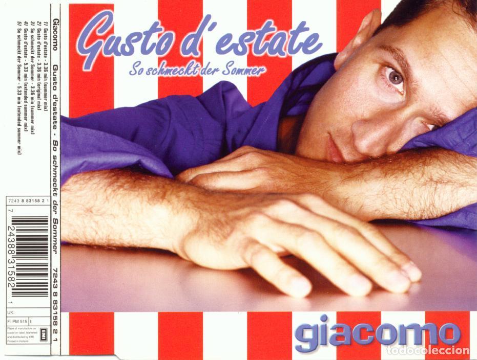 CDs de m&uacute;sica: Gusto Destate (CD Single) - Giacomo - Foto 1