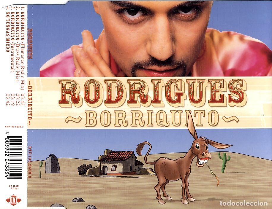 CDs de m&uacute;sica: Borriquito (CD Single) - Rodrigues - Foto 1