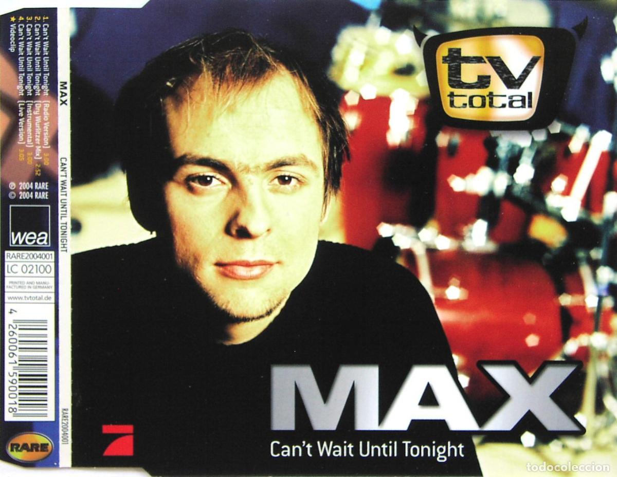CDs de m&uacute;sica: Cant Wait Until Tonight (CD Single) - Max - Foto 1