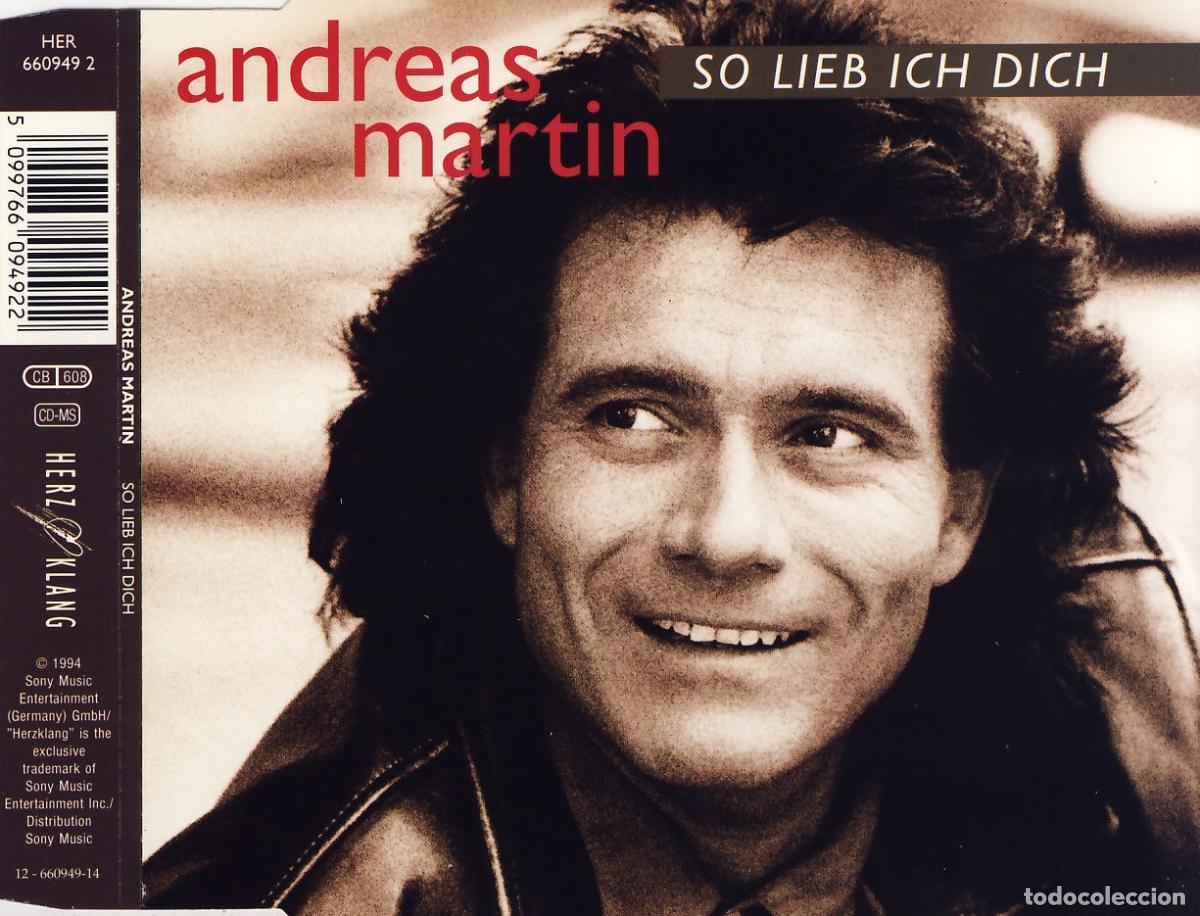 CDs de m&uacute;sica: So Lieb Ich Dich (CD Single) - Martin, Andreas - Foto 1