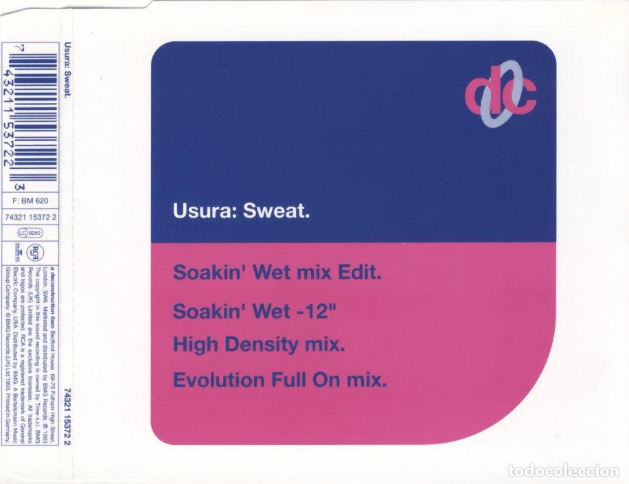 CDs de m&uacute;sica: Sweat (CD Single) - Usura - Foto 1