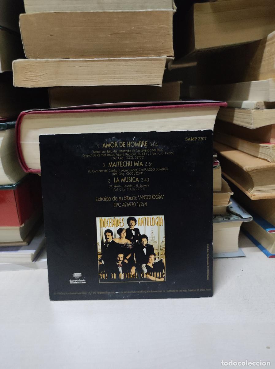 CDs de m&uacute;sica: Mocedades &ndash; Amor De Hombre - Foto 2