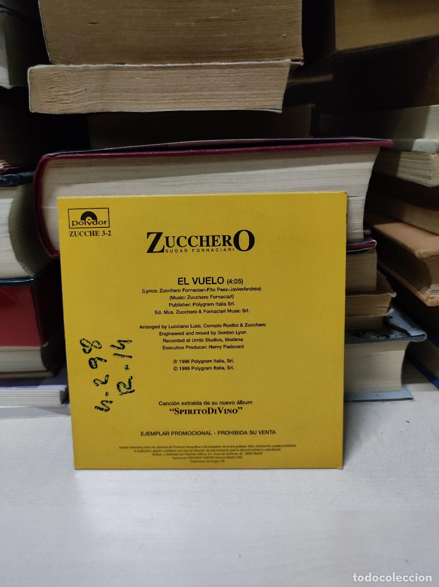 CDs de m&uacute;sica: Zucchero &ndash; El Vuelo - Foto 2