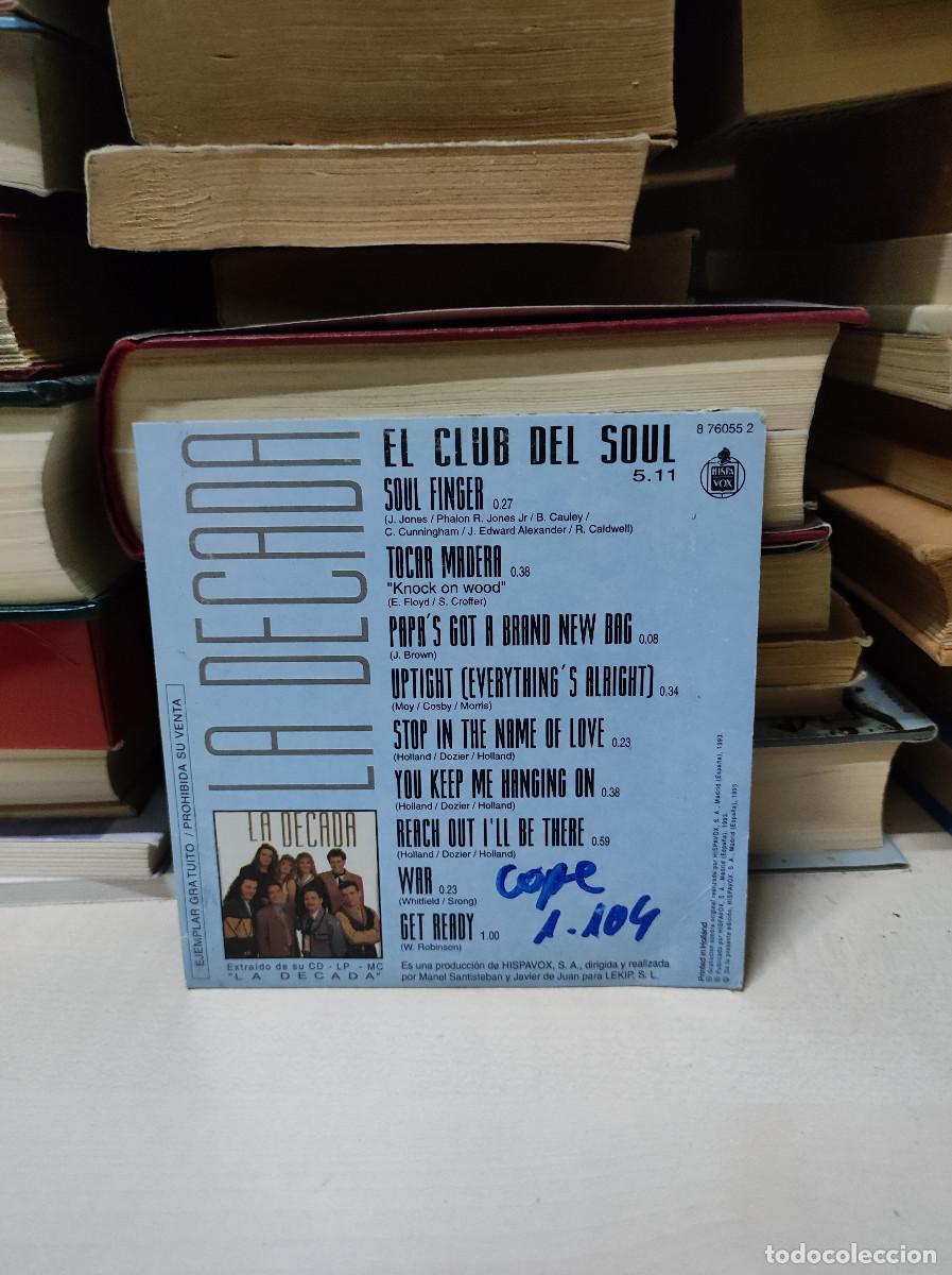 CDs de m&uacute;sica: LA DECADA EL CLUB DEL SOUL - Foto 2