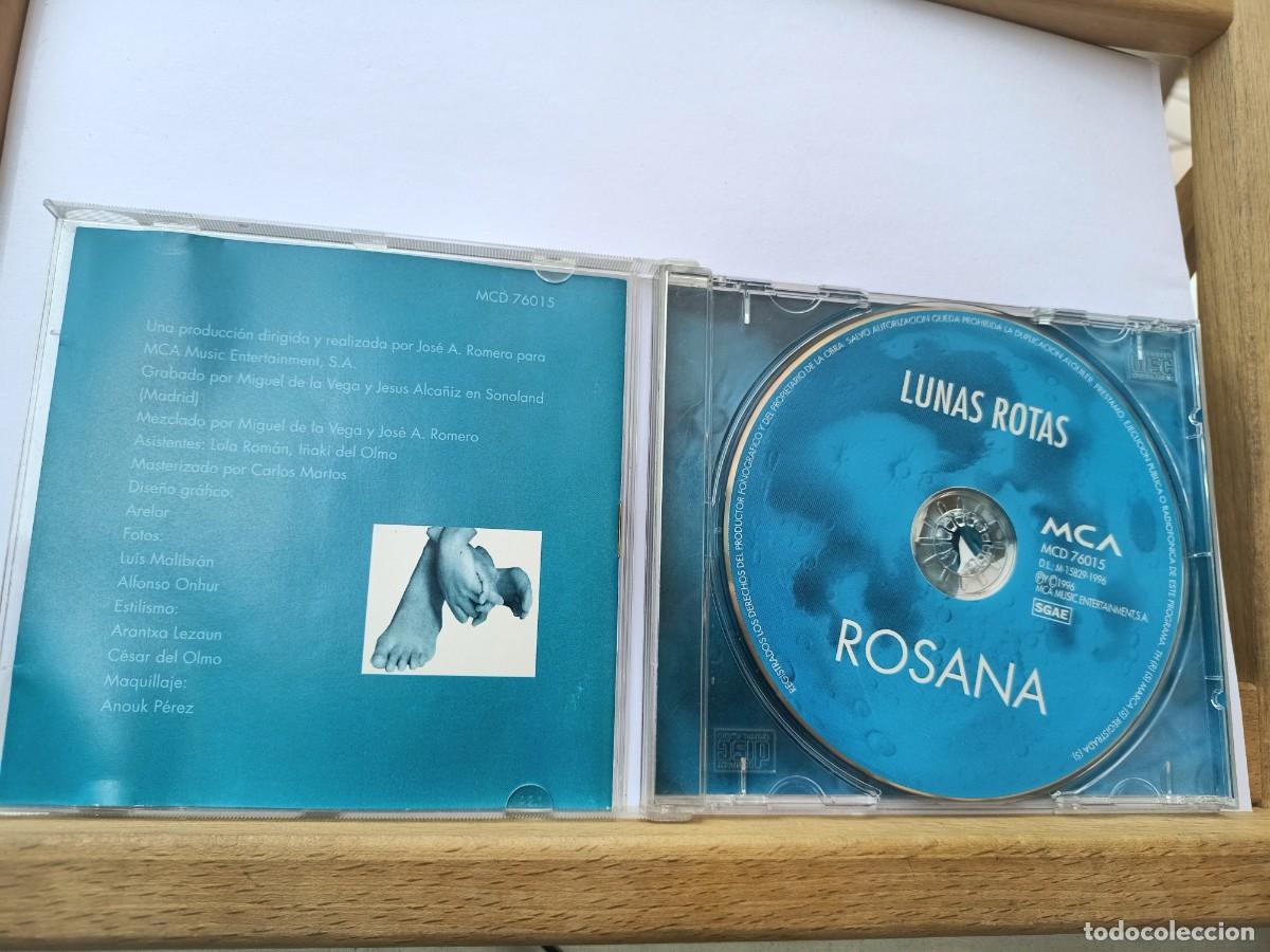 CDs de m&uacute;sica: ROSANA CD LUNAS ROTAS 1996 - Foto 3