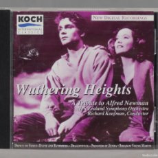 CDs de Música: CD. WUTHERING HEIGHTS: A TRIBUTE TO ALFRED NEWMAN. Lote 366790086