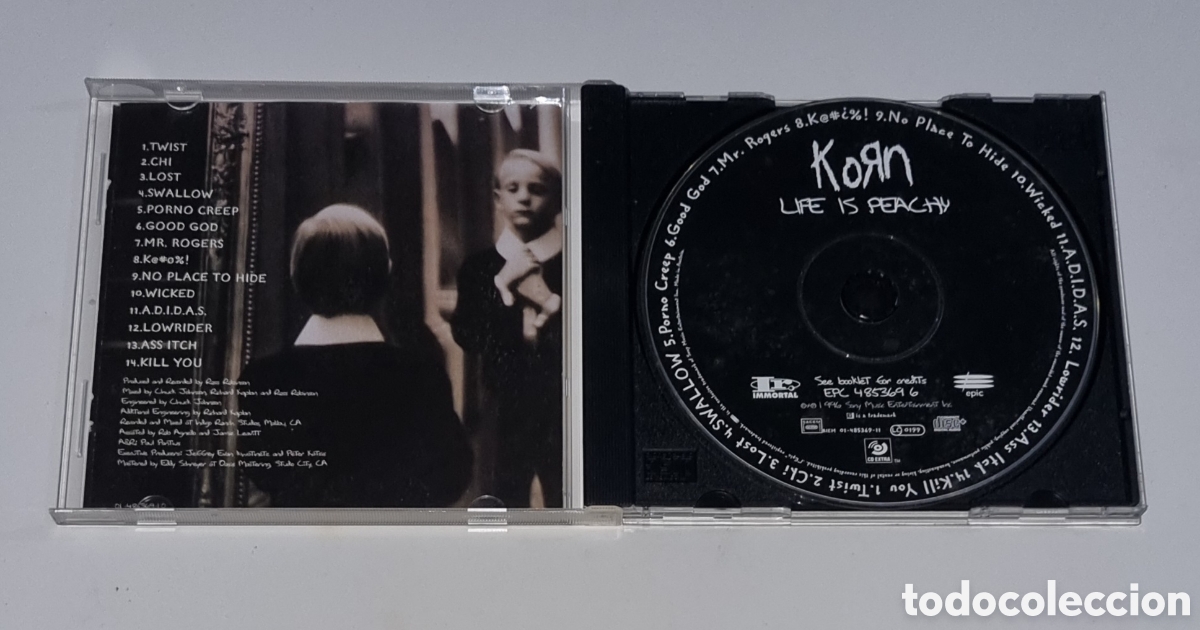 CDs de m&uacute;sica: KORN / CD / LIFE IS PEACHY - Foto 2