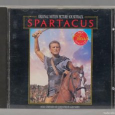 CDs de Música: CD. ALEX NORTH – SPARTACUS (ORIGINAL MOTION PICTURE SOUNDTRACK). Lote 366791501