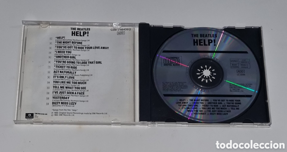 CDs de m&uacute;sica: THE BEATLES / CD / HELP! - Foto 2