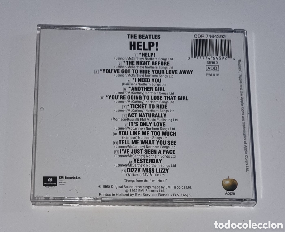 CDs de m&uacute;sica: THE BEATLES / CD / HELP! - Foto 3