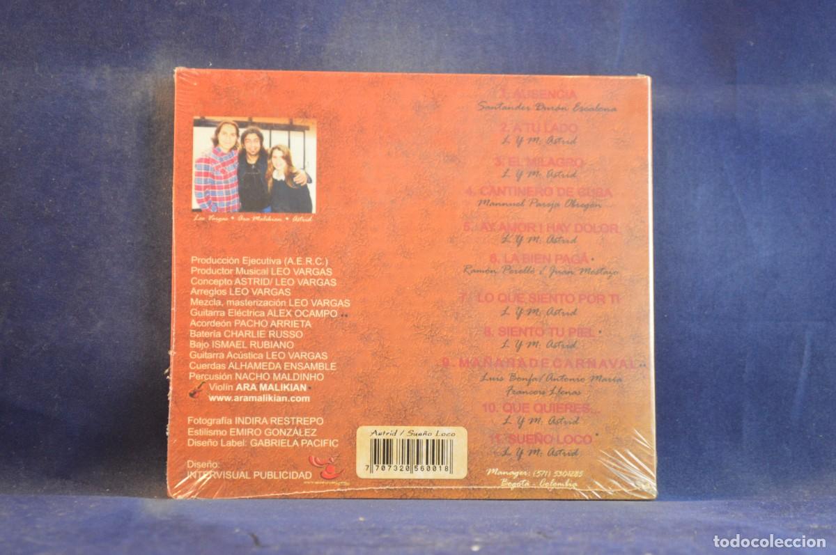 CDs de m&uacute;sica: ASTRID - SUE&Ntilde;O LOCO - CD - Foto 2