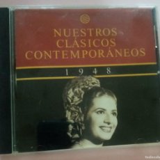 CDs de Música: NUESTROS CLASICOS CONTEMPORANEOS 1948 - JUANITA REINA - ANTONIO MACHIN - LOLA FLORES - .... Lote 366796621
