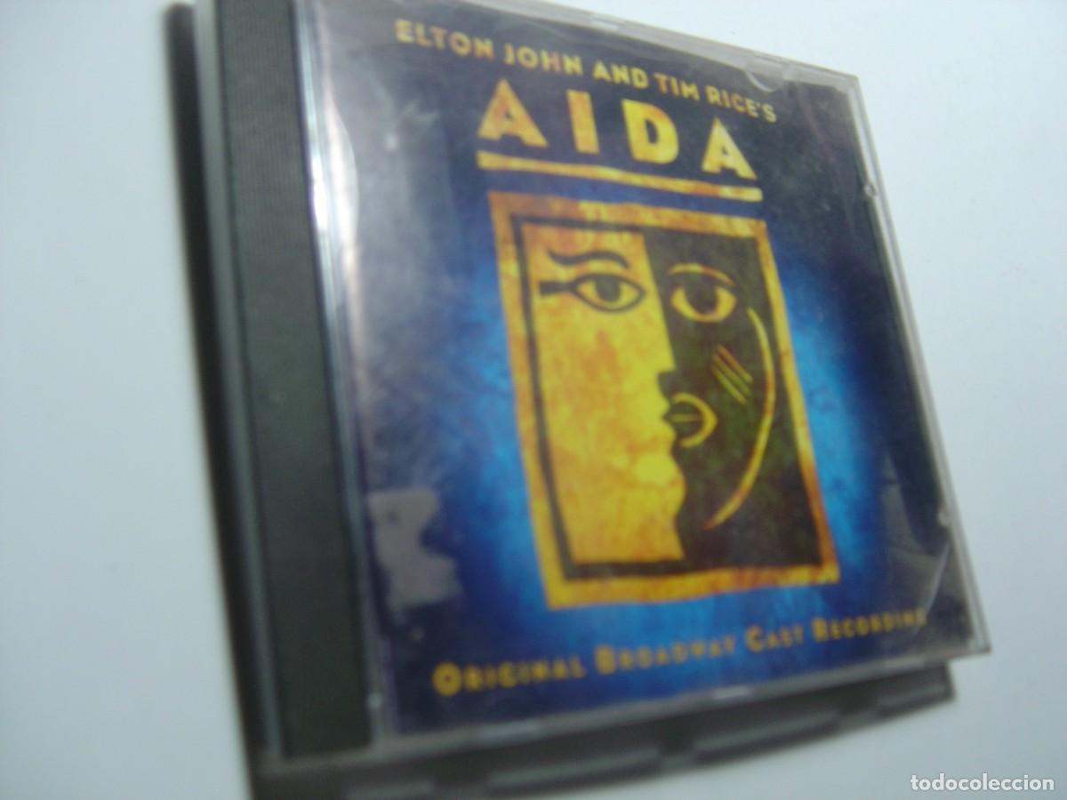 CDs de m&uacute;sica: cd elton john and tim race's. aida. wonderland 2000 USA 22 temas libreto (buen estado)