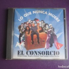 CDs de Música: EL CONSORCIO – LO QUE NUNCA MUERE - CD HISPAVOX 1994 - MUY POCO USO, MELODICA POP - MOCEDADES. Lote 366806266