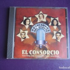 CDs de Música: EL CONSORCIO – PETICIONES DEL OYENTE - CD HISPAVOX 1995 - MUY POCO USO, MELODICA POP - MOCEDADES. Lote 366806376