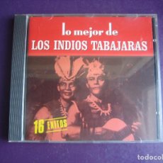 CDs de Música: LO MEJOR DE LOS INDIOS TABAJARAS, 16 GRANDES EXITOS - CD RCA 1988 - MELODICA LATINA, SIN USO. Lote 366806576