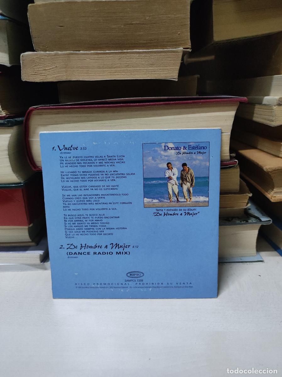 CDs de m&uacute;sica: Donato & Estefano &ndash; Vuelve - Foto 2