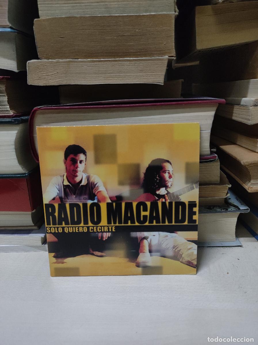 CDs de m&uacute;sica: Radio Macande &ndash; Solo Quiero Decirte - Foto 1