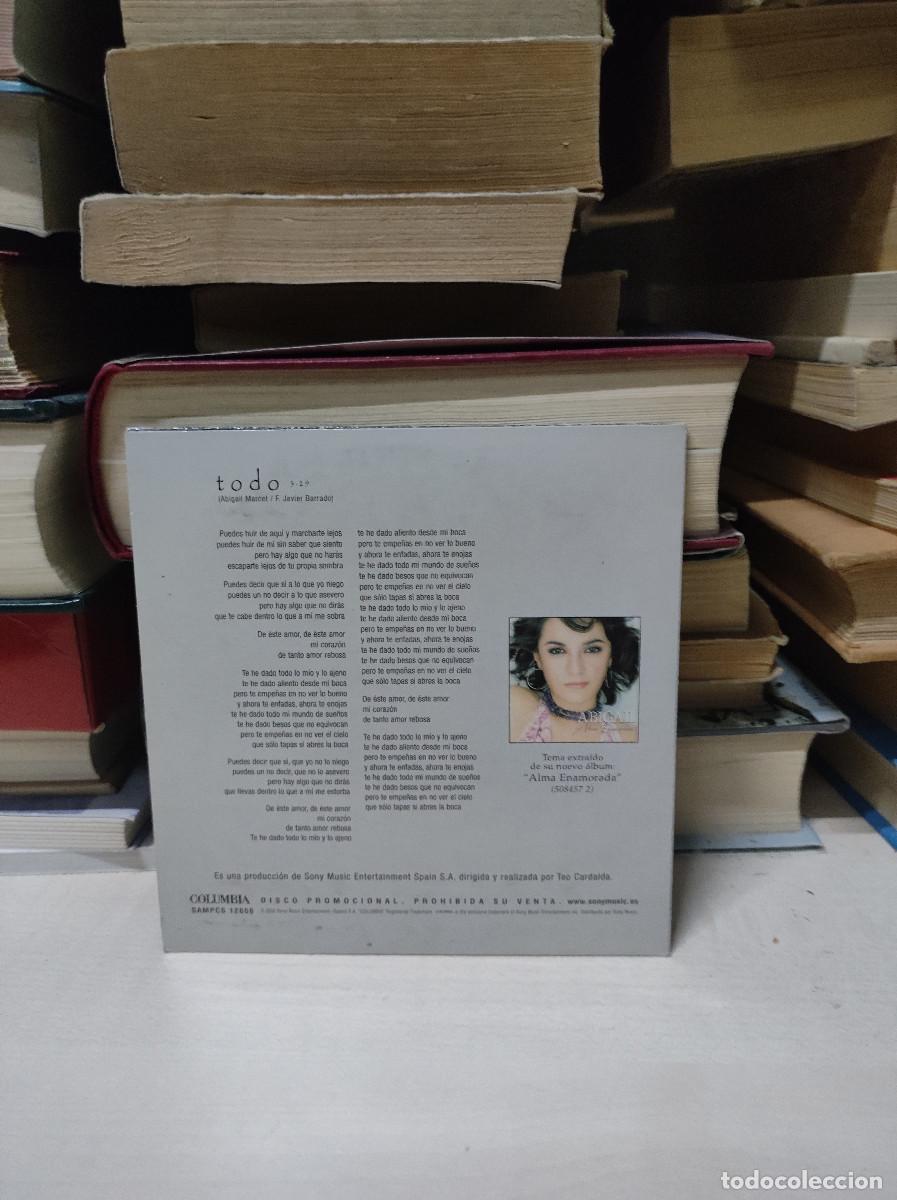 CDs de m&uacute;sica: Abigail &ndash; Todo - Foto 2