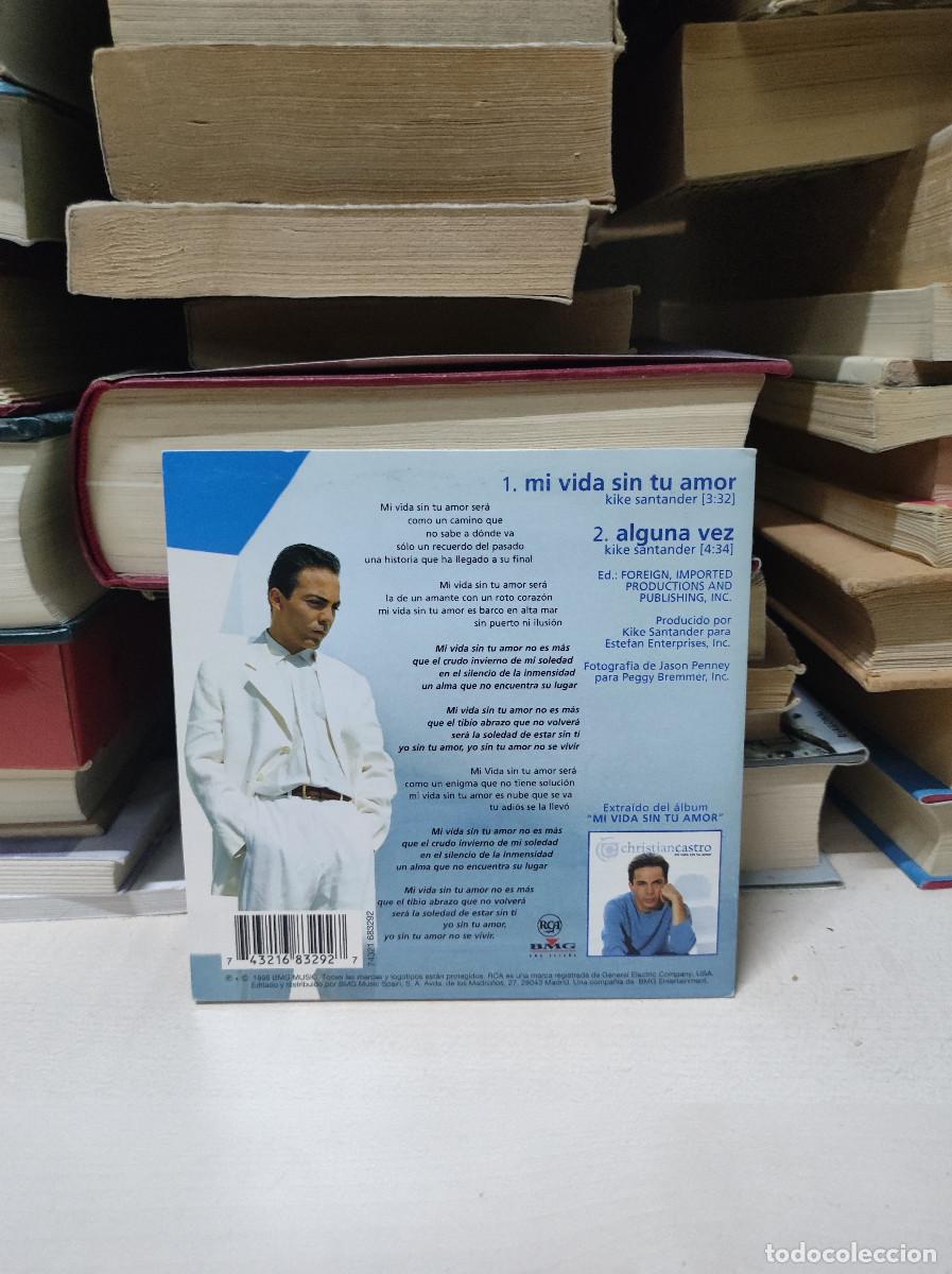 CDs de m&uacute;sica: Christian Castro &ndash; Mi Vida Sin Tu Amor - Foto 2