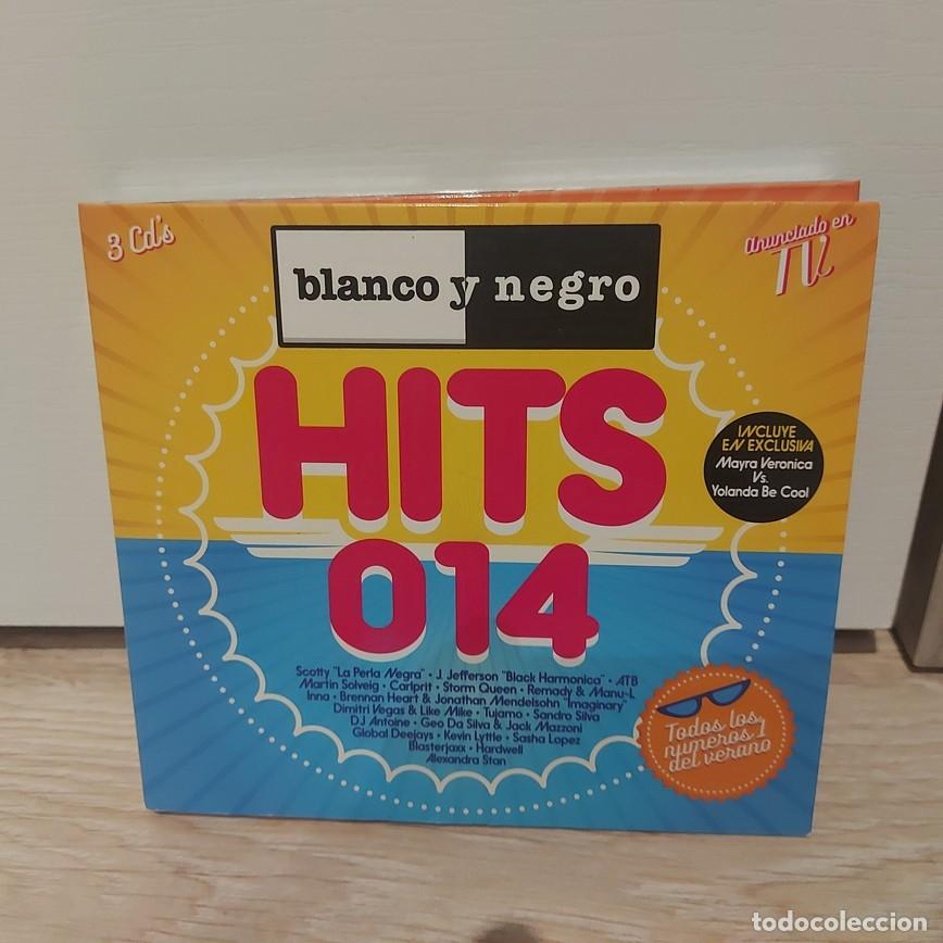 CDs de m&uacute;sica: TRIPLE CD BLANCO Y NEGRO HITS 2014 ** SEMI-NUEVO ** - Foto 1