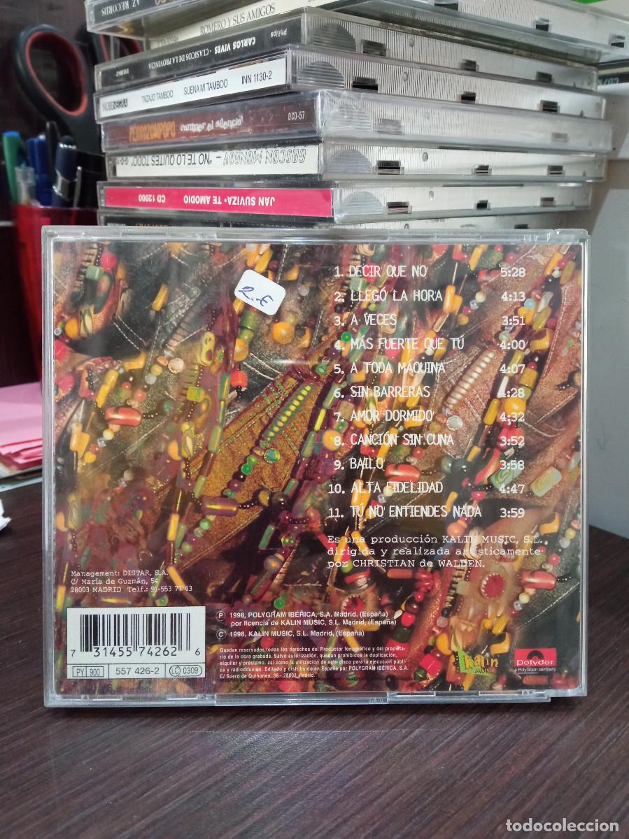 CDs de m&uacute;sica: Mayka Santos - Sin Barreras - CD. Polygram 1998. - Foto 2