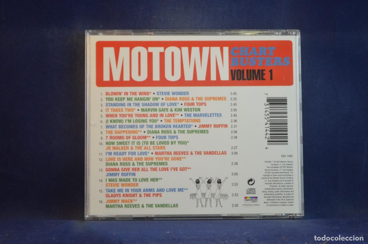 CDs de m&uacute;sica: VARIOUS - MOTOWN CHARTBUSTERS VOLUME 1 - CD - Foto 2
