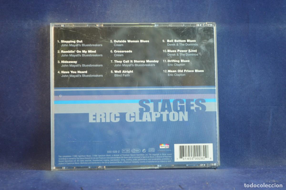 CDs de m&uacute;sica: ERIC CLAPTON - STAGES - CD - Foto 2