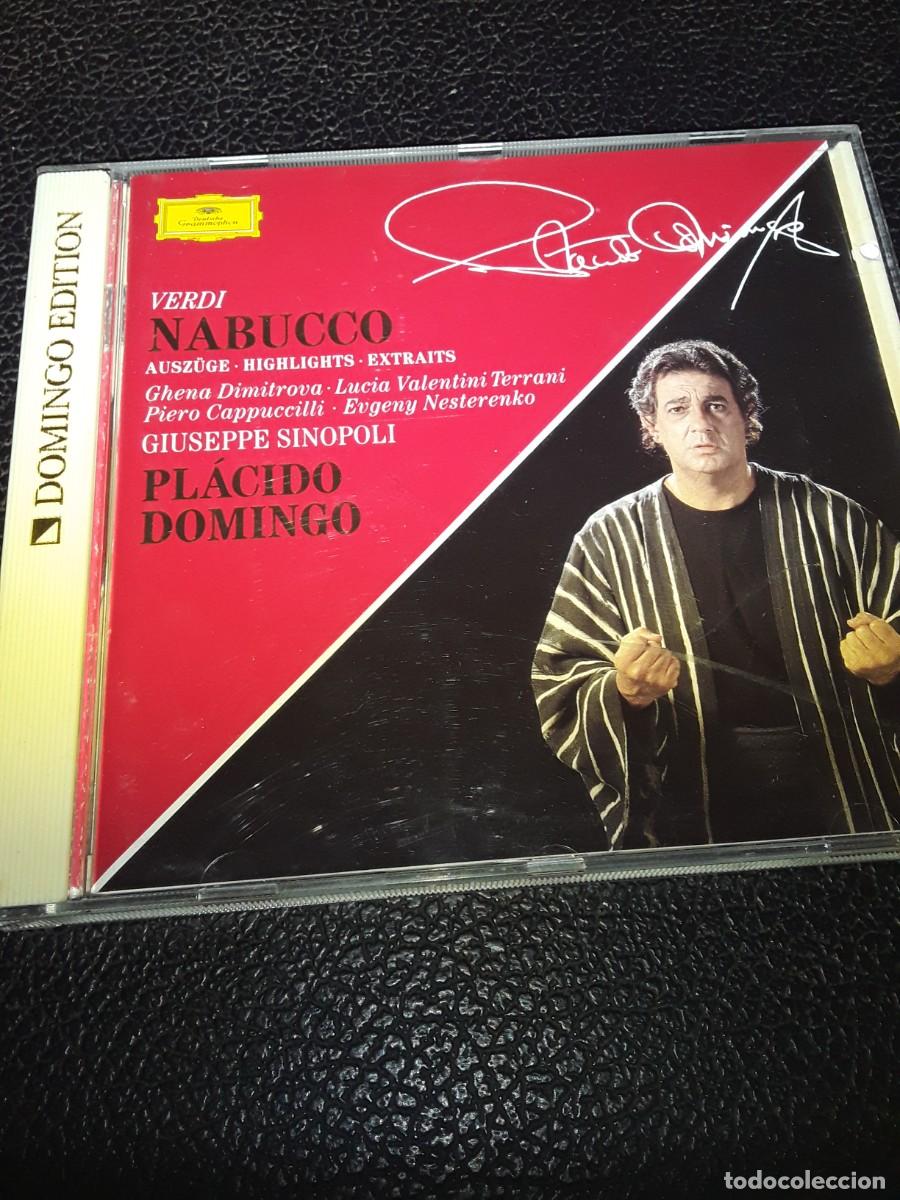 CDs de m&uacute;sica: Pl&aacute;cido Domingo &lrm;&ndash; Nabucco - CD - Foto 1