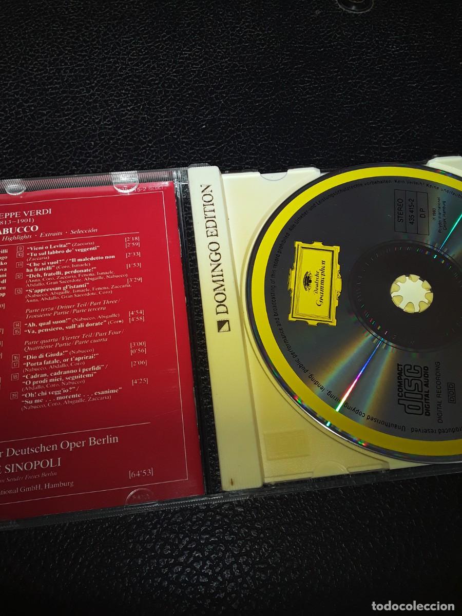 CDs de m&uacute;sica: Pl&aacute;cido Domingo &lrm;&ndash; Nabucco - CD - Foto 2
