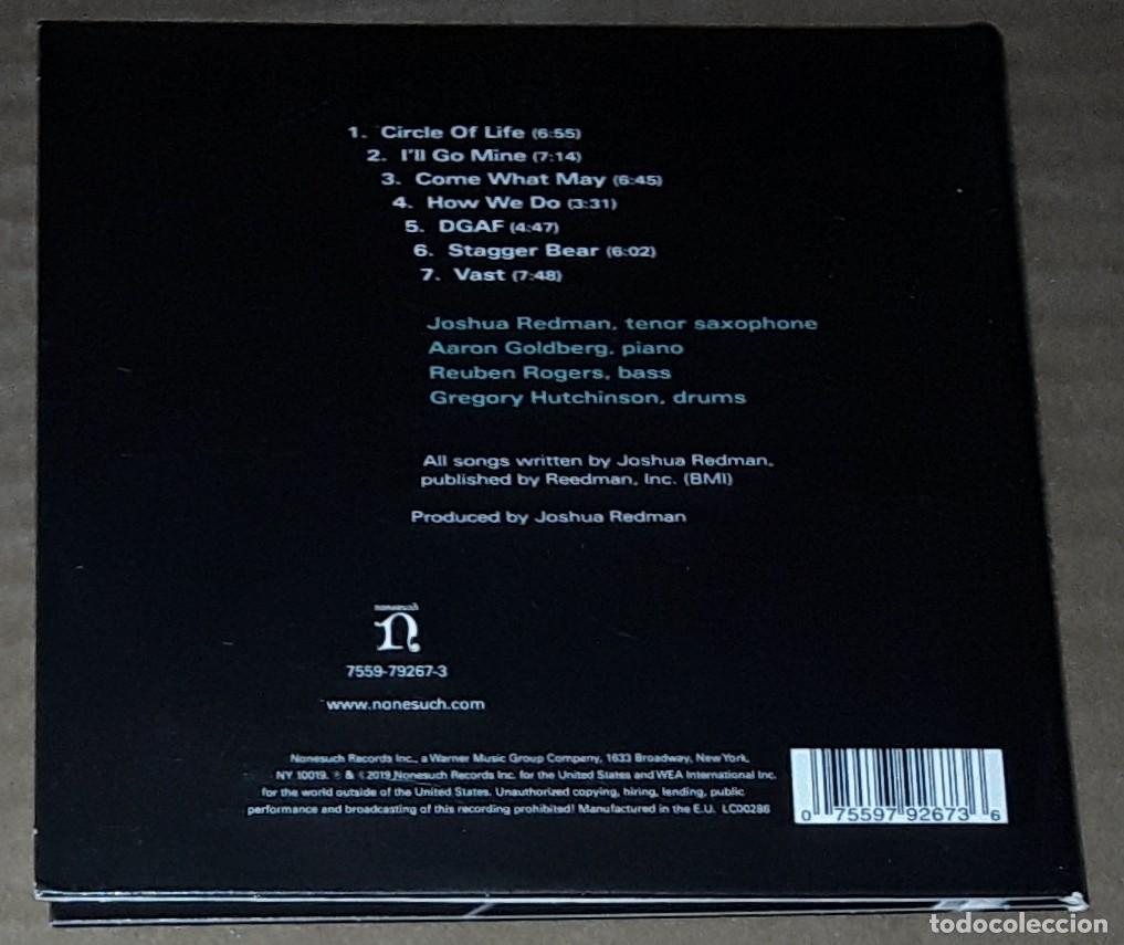 CDs de m&uacute;sica: CD - JOSHUA REDMAN QUARTET - COME WHAT MAY - DIGIPACK - Foto 3