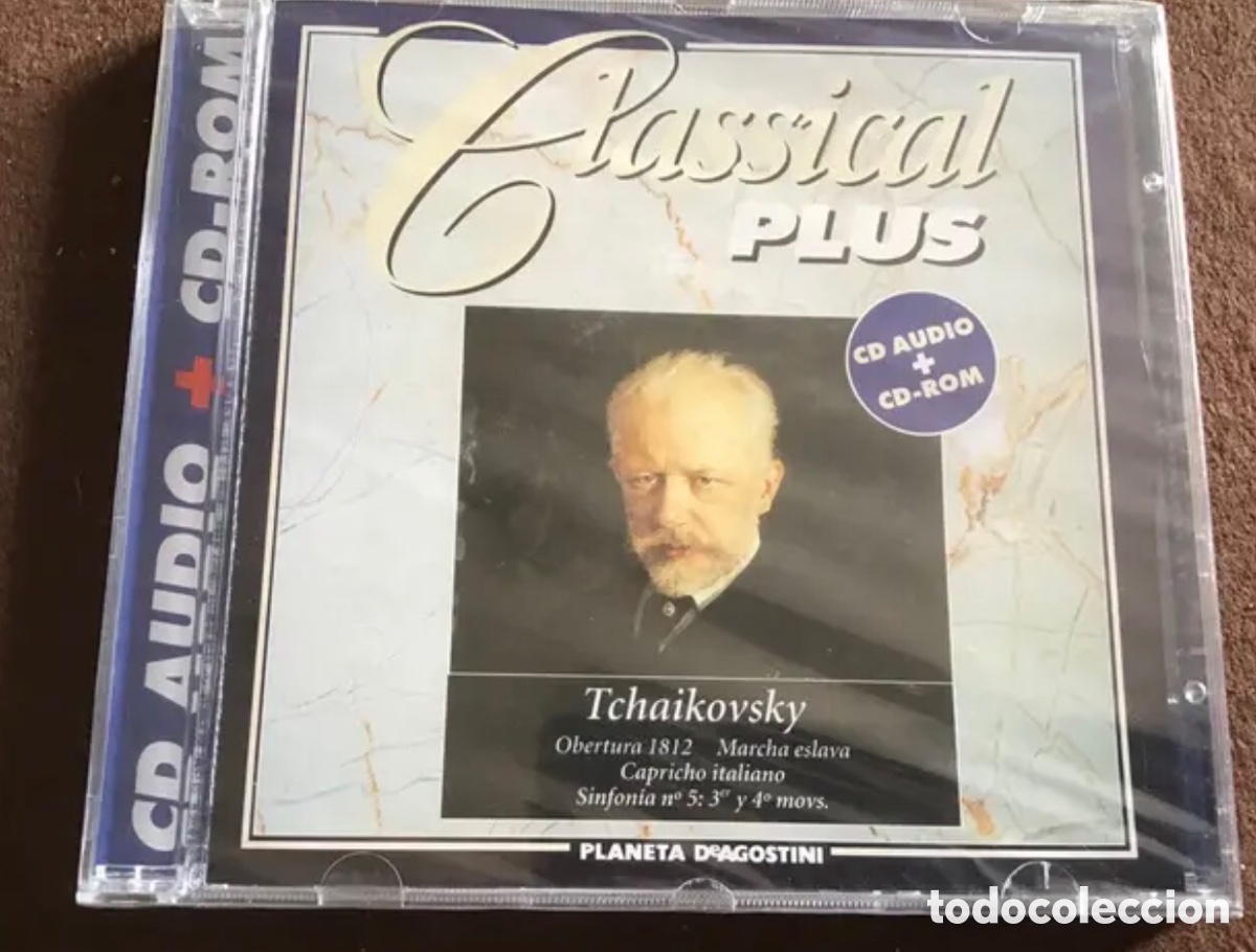 CDs de m&uacute;sica: CD AUDIO + CD ROM. PIOTR ILICH TCHAIKOVSKY - Foto 1