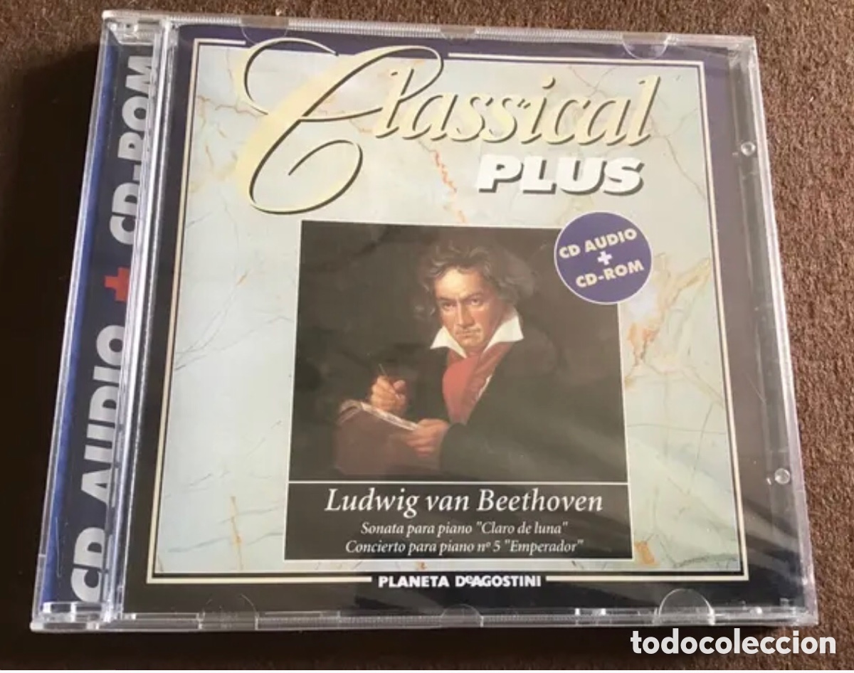 CDs de m&uacute;sica: CD AUDIO + CD ROM. LUDWIG VAN BEETHOVEN. - Foto 1