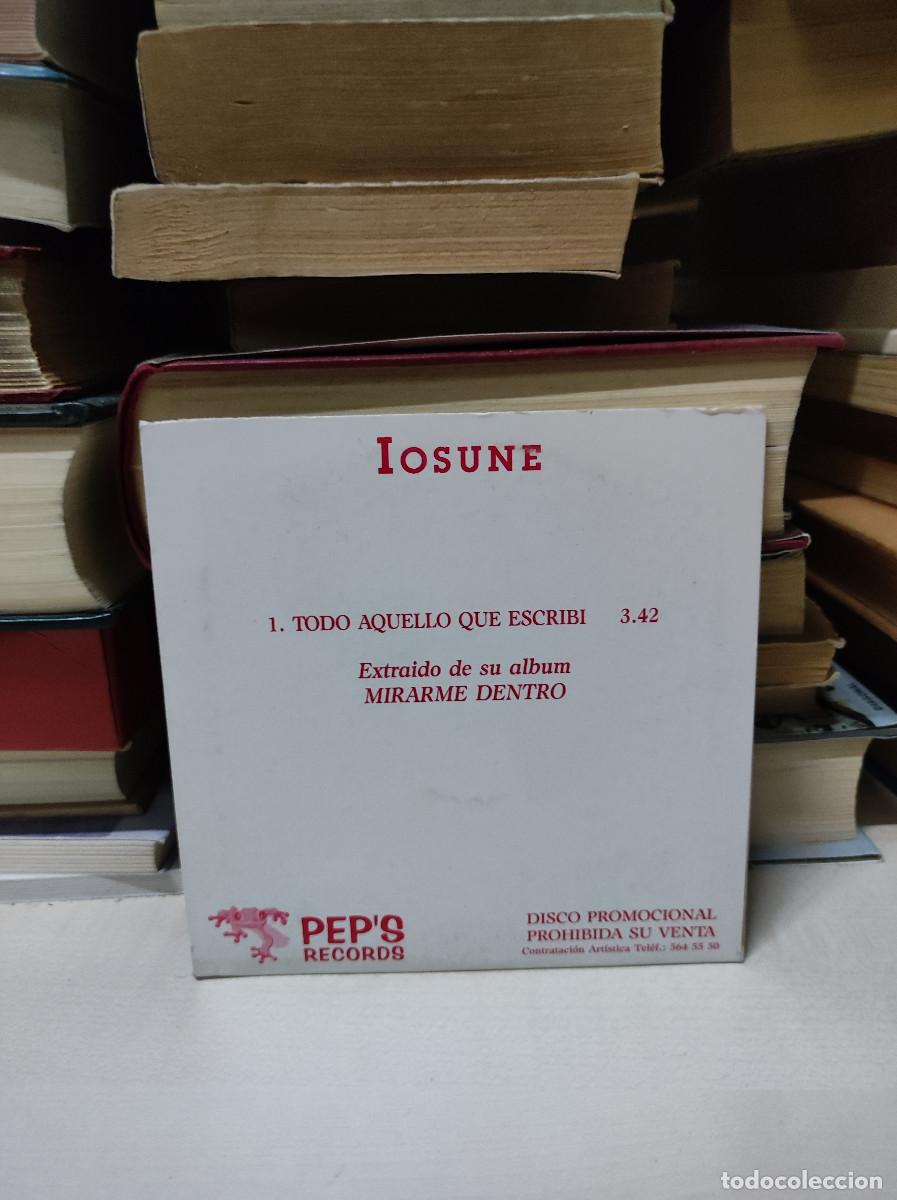 CDs de m&uacute;sica: Iosune &ndash; Todo Aquello Que Escrib&iacute; - Foto 2