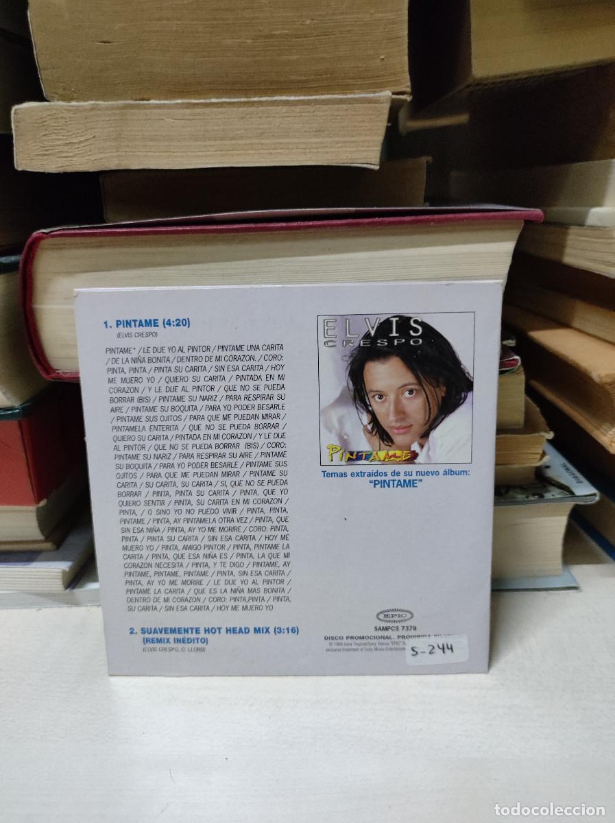 CDs de m&uacute;sica: Elvis Crespo &ndash; Pintame - Foto 2
