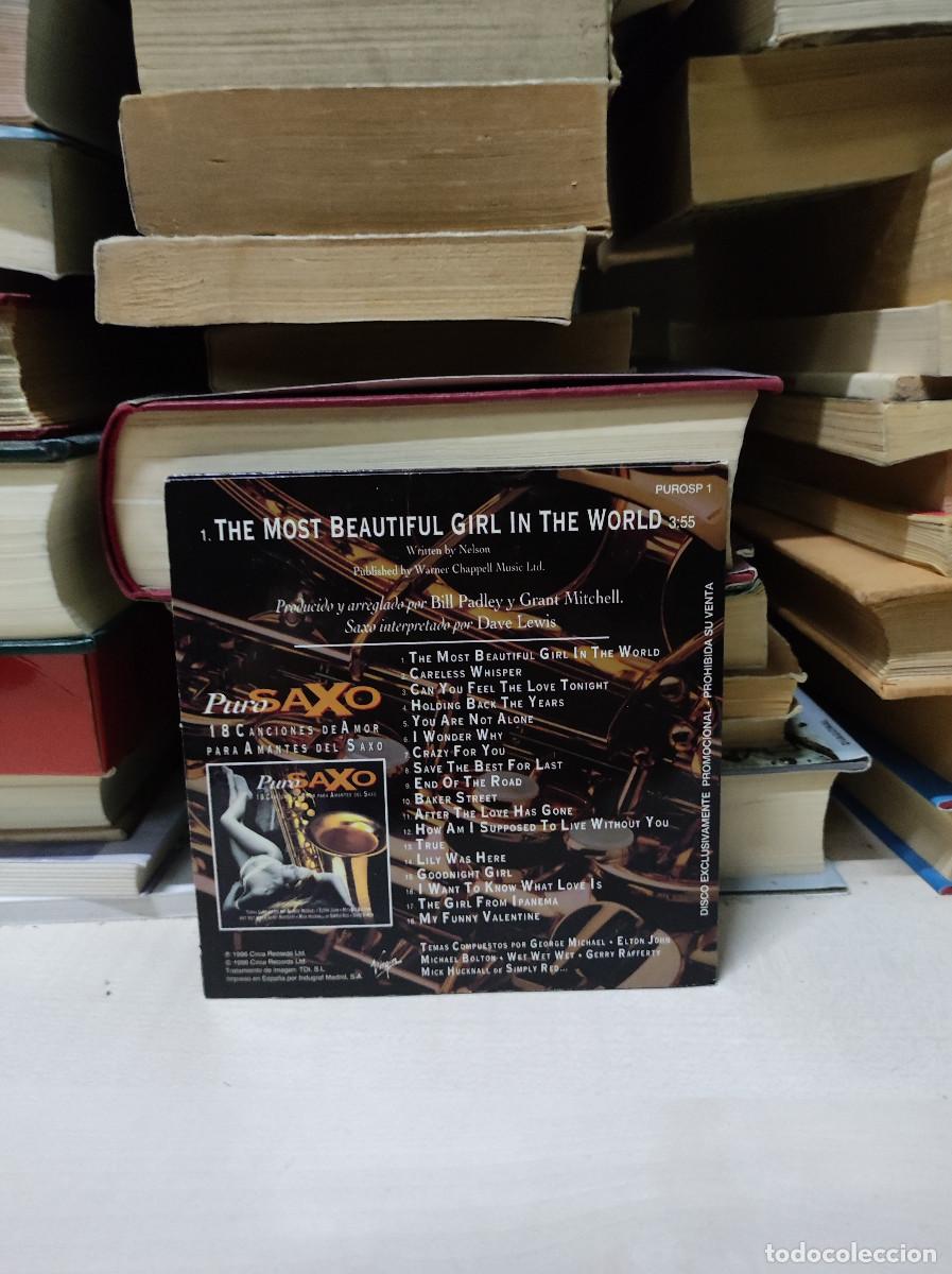 CDs de m&uacute;sica: Dave Lewis &ndash; Puro Saxo - Foto 2